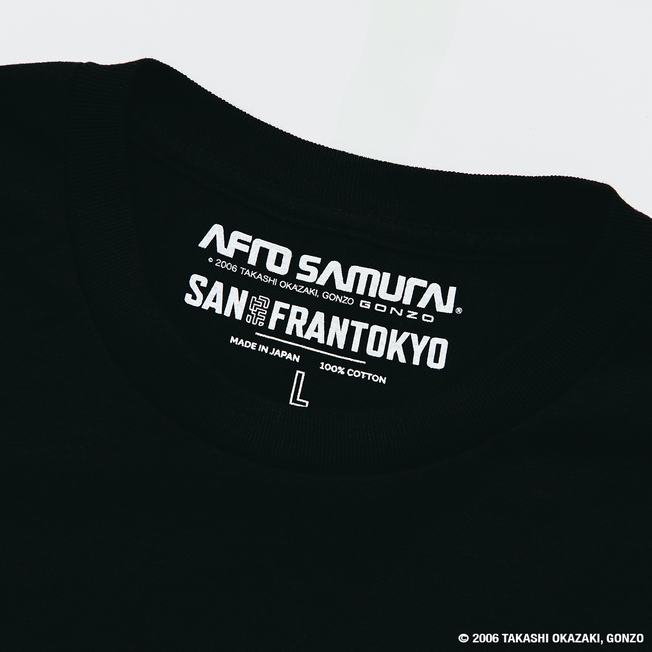 San FranTokyo x Afro Samurai Digital Figurine & connected T-shirt